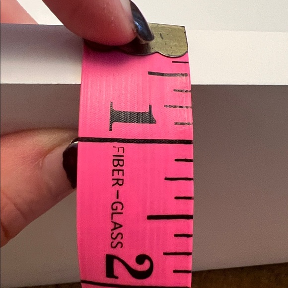 Modern White Shelf (2) With Gold Coloured Metal Brackets (4) - Picture 8 of 13